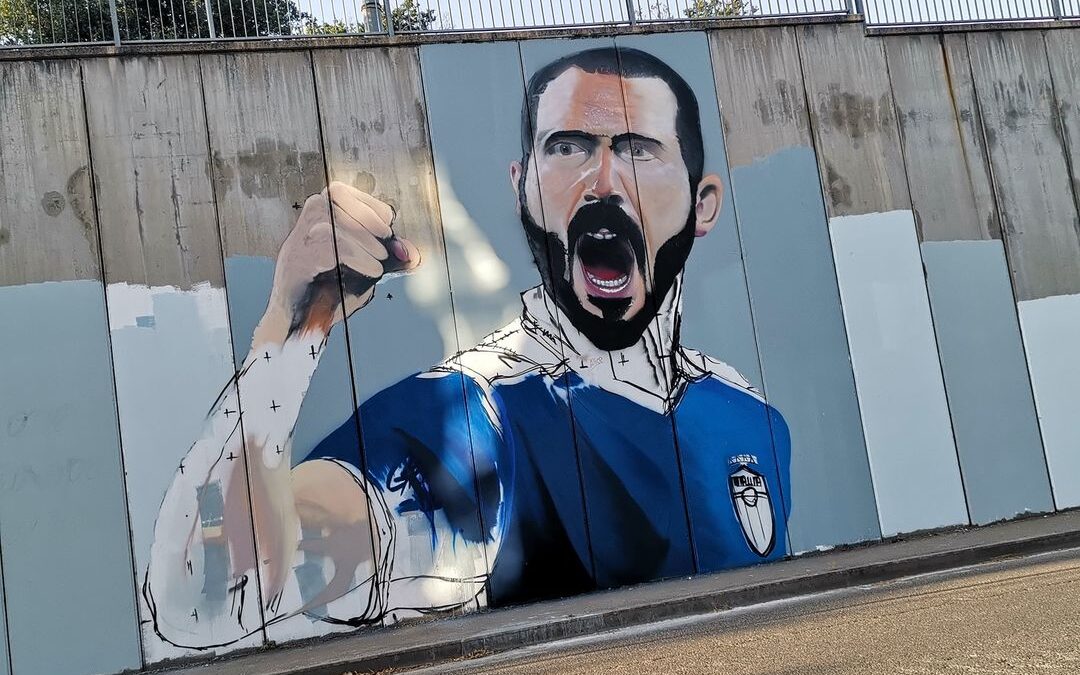 LEONARDO BONUCCI: IL MURALES E LA BENEMERENZA NELLA SUA VITERBO